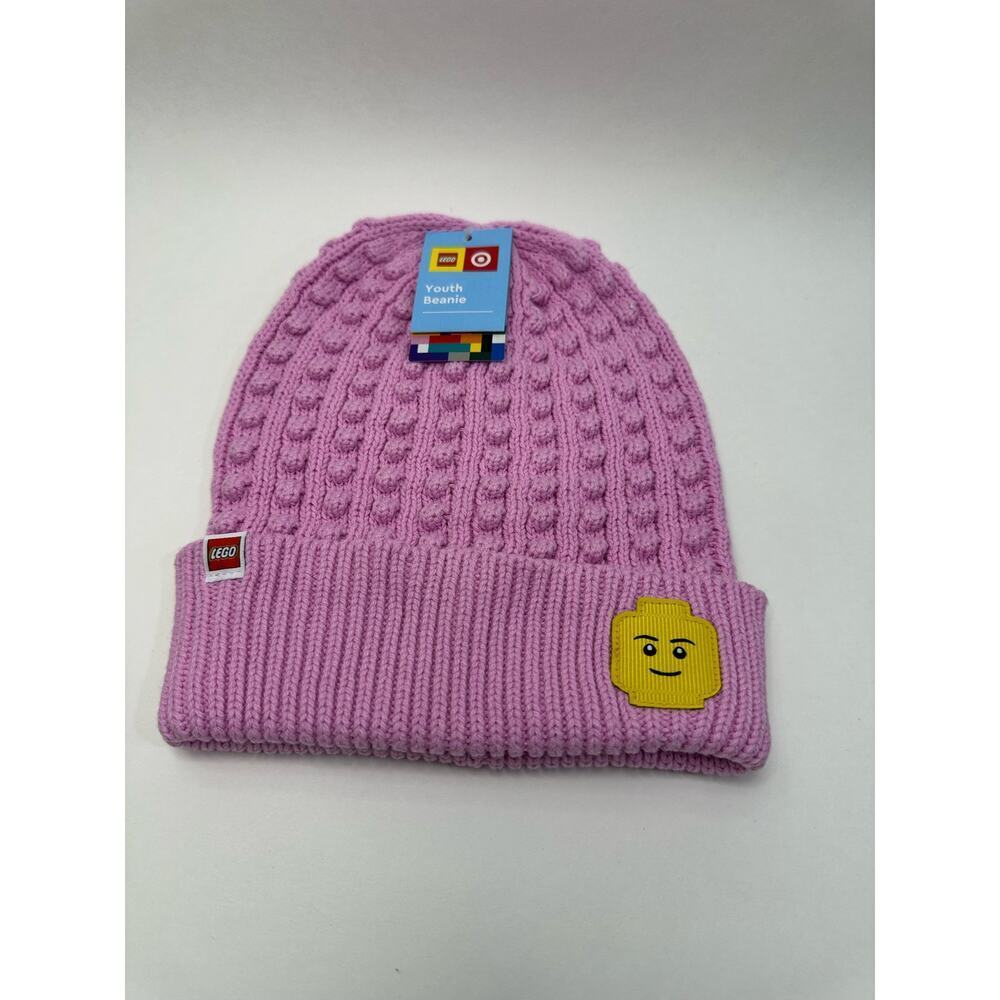 LEGO Minifigure Patch Beanie Hat -LEGO Collection x Target Red Limited Ed Youth